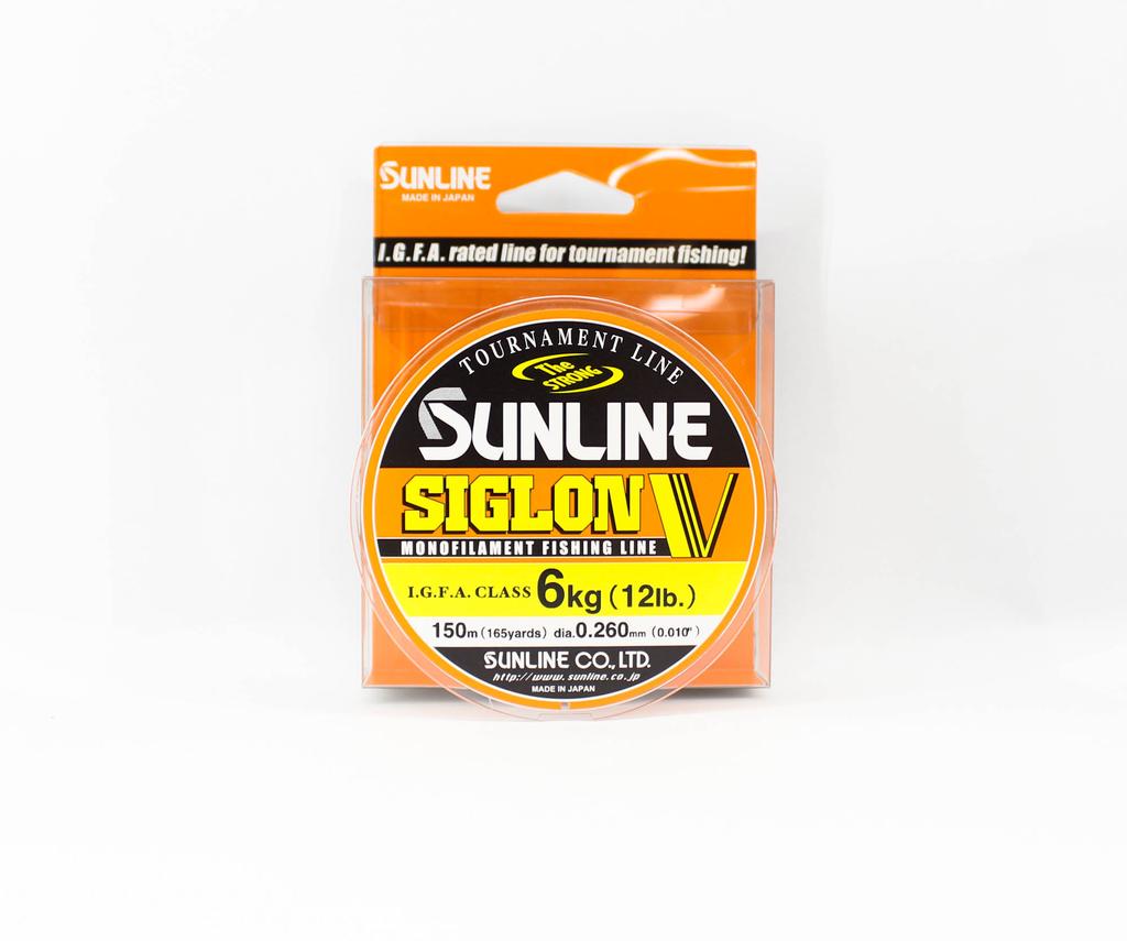 Sunline Monofilní vlasec Siglon V 150m 12lb Průměr 0,260mm (0475)