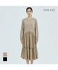 VANAKE Round Neck Frill Hem Dress_Vb34Opq401Z