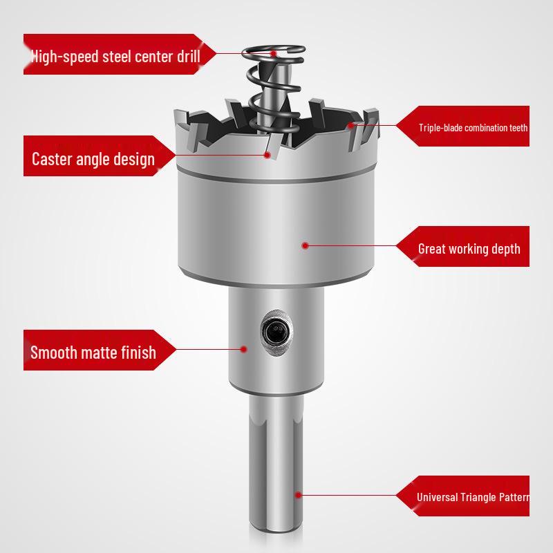 Stainless Steel Alloy Hole Saw Drilling Bit for Metal Sheets