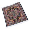 12th Scale Dolls House Miniature Rug Turkish Style Woven Floral Floor Cover Carpet Furniture