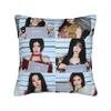 Kpop Style Babymonsters Group Pillowcase Soft Polyester Cushion Cover Decor Pillow Case Cover Home Square 18''
