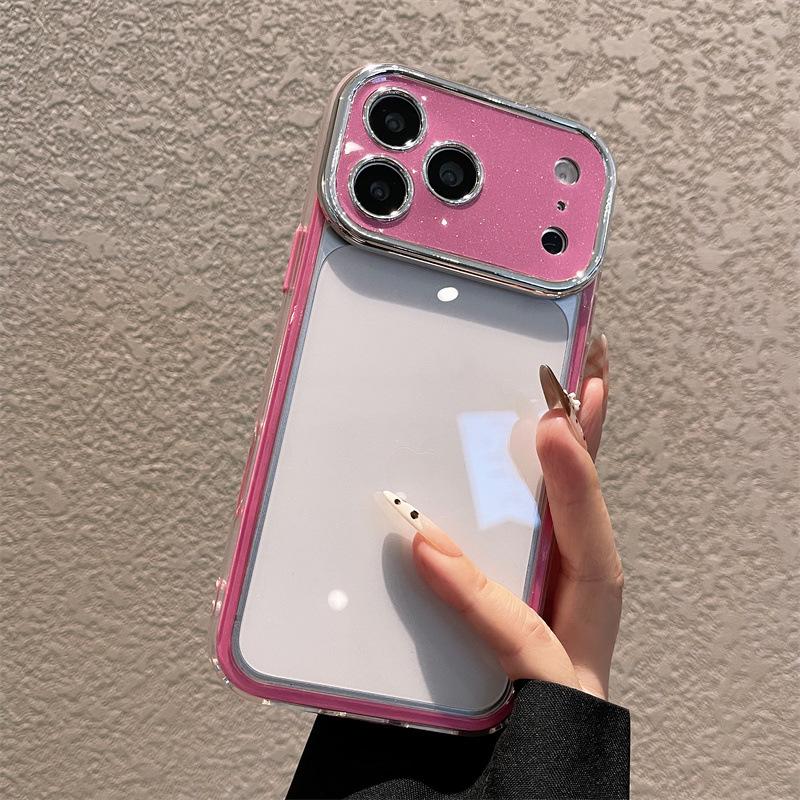 Compatible with Apple 16 Pro Max & iPhone 14, Transparent HD Phone Case Converts To 17 Pro Max In 15 Seconds
