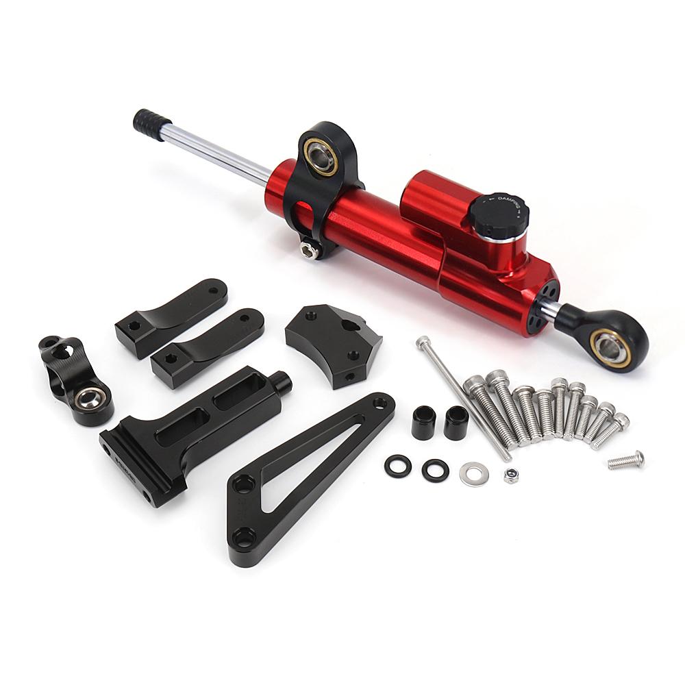CB 1300 Damper Bracket For Honda CB1300 Cb 1300 2003-2011 2020 2009 2008 Motorcycle Steering Stabilize Damper Bracket Mount Kit