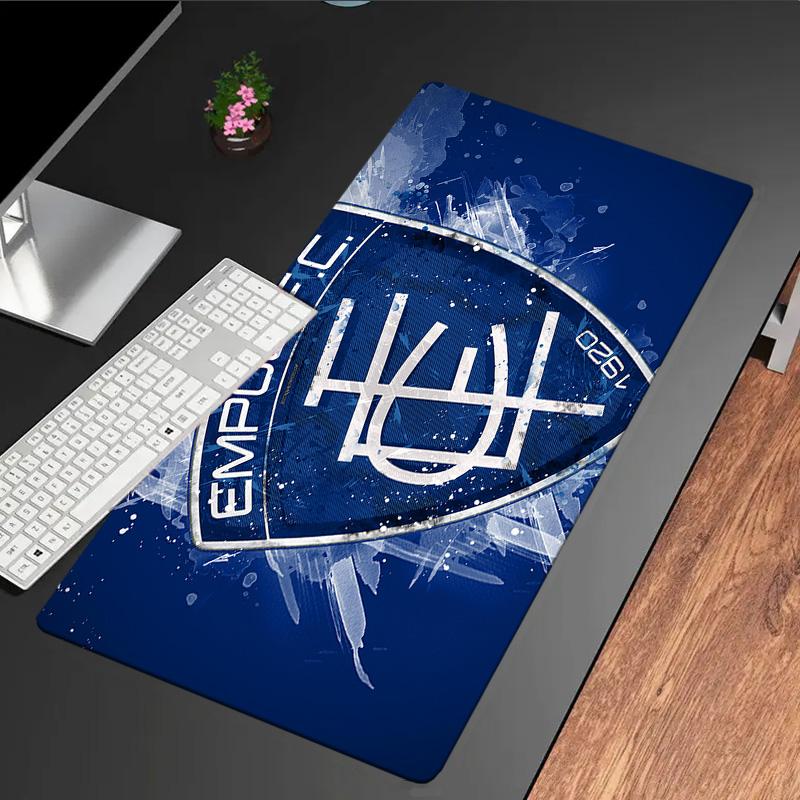Empoli Wappen Design Mauspads, Gummiunterseite, Mauspads für Gamer und Bürogebrauch, Gaming Schreibtisch, Leicht zu reinigende Matte Weihnachtsgeschenke für Fans