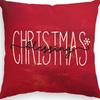 New Christmas Pillow Cover, Deer Snow Festival Decoration, Home Sofa, Living Room Pillow, Cushion Cover