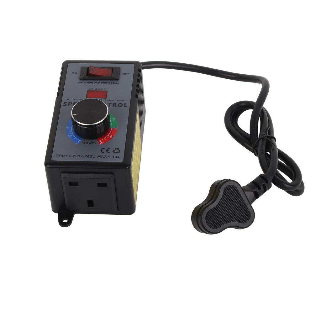 AC Motor Speed Controller Motor Speed Controller 0‑ Output Variable Fan Speed Regulator with Overload