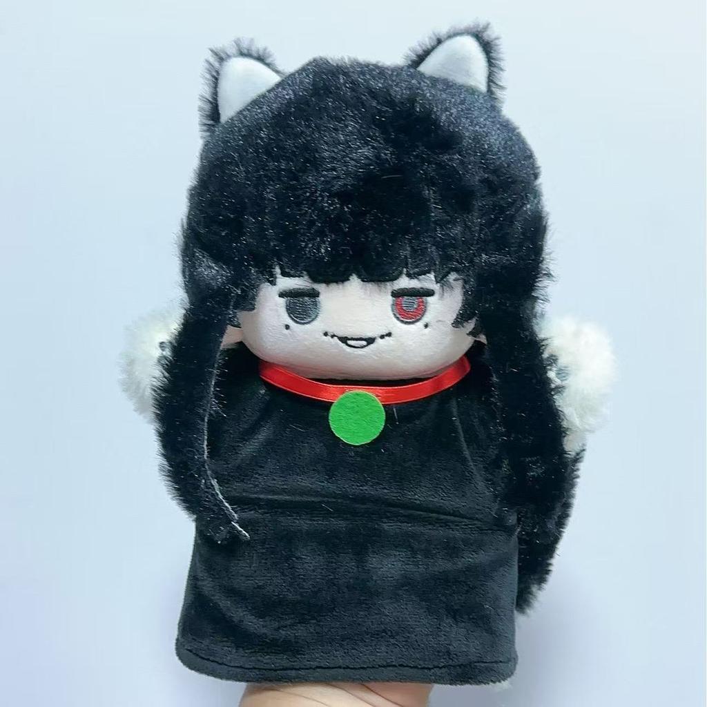 Mystery Tale Ghost Hand Puppet Plush White Spirit Claw Stuffed Doll Cute Horror Collectible Gift for Anime Fans