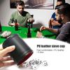 Flannel Dice Cup Bar Party KTV Entertainment Game with Dices Dustproof Portable for KTV Carrying Decoration