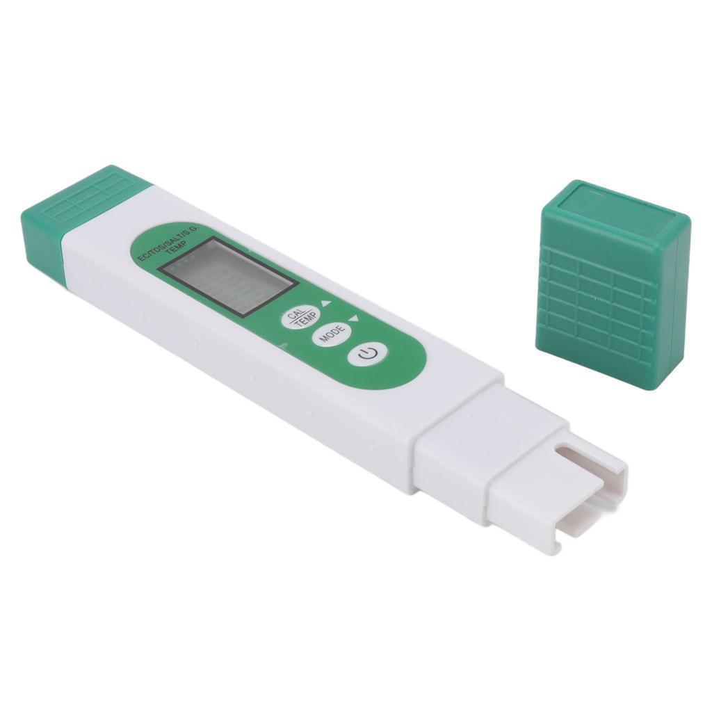 Water Quality Meter Pen Type SALT TDS EC S.G TEMP 5 In 1 Tester LCD Digital with Backlight