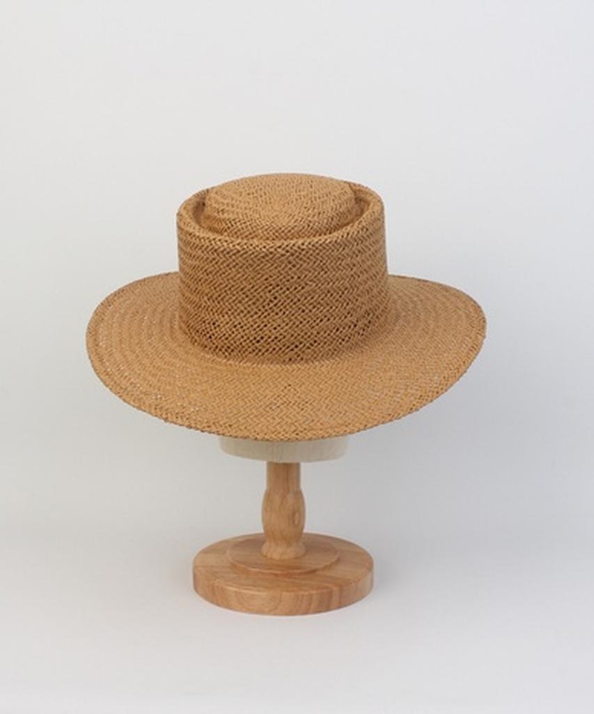 Yunibeosyeolkemiseuteuli Home Brown Simple Panama Hat Panama Hat