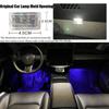 2/4PCS LED HD RGB Footwell Lights Car Seat Lamp 7 Colors For Tesla Model 3 Model Y/S Car LED Atmosphere Decorative Lamp 12V