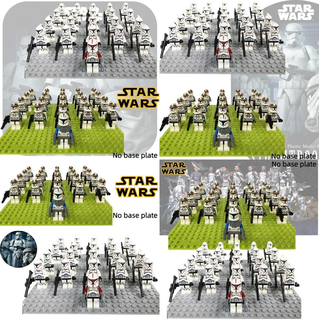 Star Wars Soldier Block Building Toy Set 21pcs Abs Plastic Small Granules 0.015kg 6218003