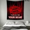 Custom Fc Bayern Munich Wall Hanging Printed Fabric Blanket Decorative Tapestries for Bedroom Living Room Home Decor