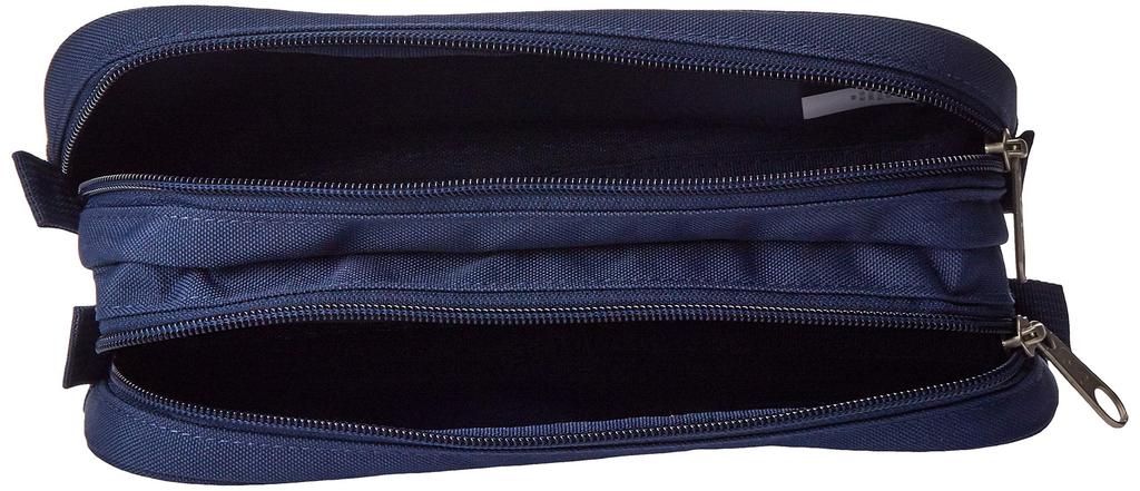 Duży organizer na akcesoria JanSport ze schowkiem na sznurek, granatowy