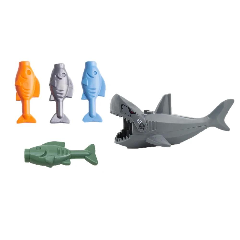 MOC City Animal Building Block Model Character Farm Accessories Goose Pig Dog Orangutan Cheetah Shark Zoo Brick Toy Gifts X014