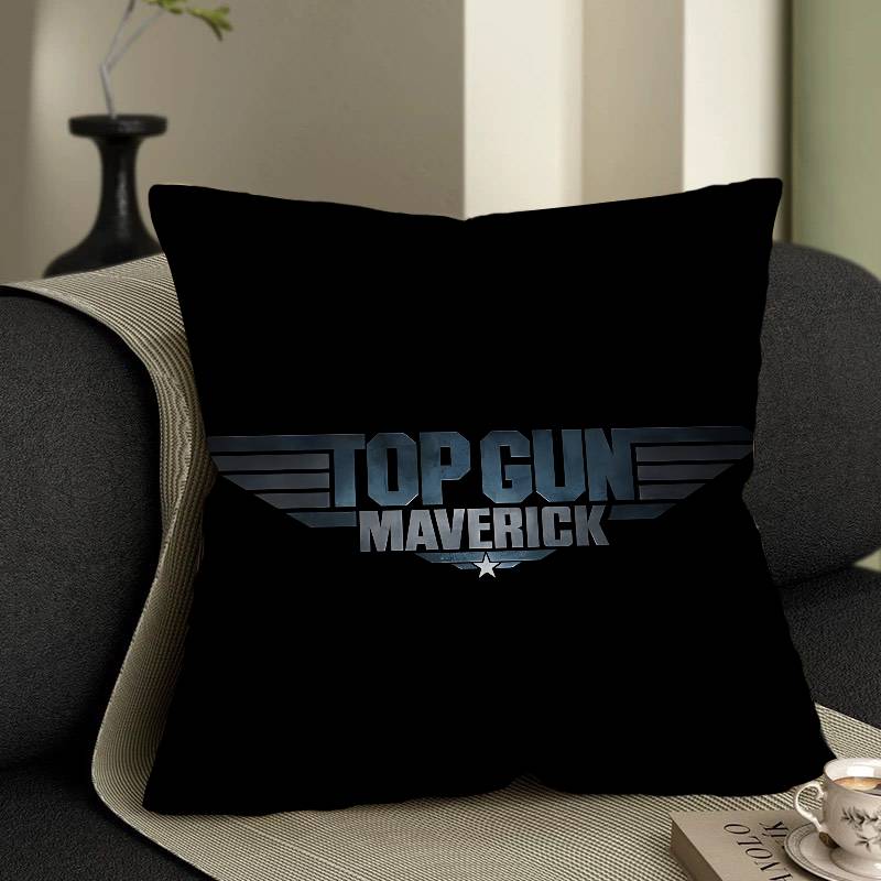 T-Top Gun Pillowcase Toon Gift Cushion Cover Bedroom Home Sofa Chair Seat Decor Pillow Case