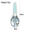 Multifunctional German Titanium Steel Kitchen Scissors for Poultry and Bones - Food Grade