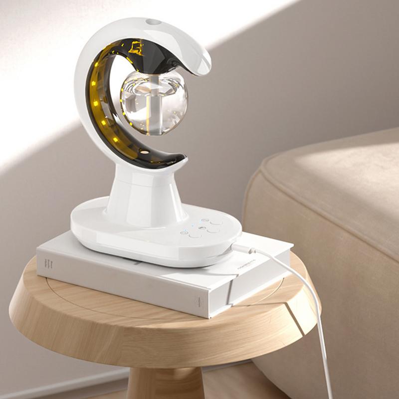 Electric Fly Lamp 3in-1 Intelligent Lamp Fly Lamp Silent Humidifying Desktop Decoration With Colorful Light For Mothers And