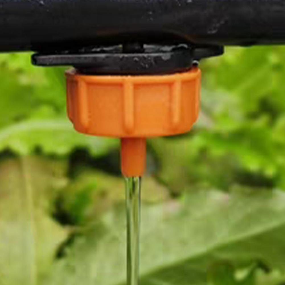 100pcs Drip Irrigation Emitters Micro Connectors 2L/4L/8L Premium Drippers for Garden Lawn Drip Irrigation