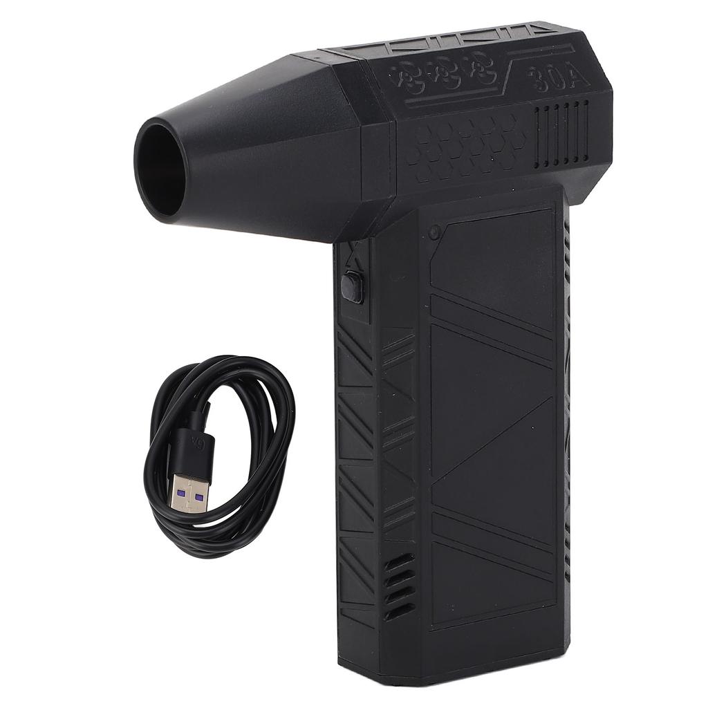 Electric Air Duster 200W 3 Speeds Turbo Fan Rechargeable Handheld Jet Dry Blower for Cleaning Inflation