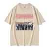 Famoso Director Quentin Tarantino Película Perros de Reserva Estampado Gráfico Camiseta Unisex Mujer Clásica 90s Vintage Thriller Criminal Camiseta
