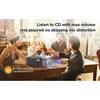 Portable Cd Player With Speakers And Bluetooth Small Rechargeable CD With USB Mp3 And FM Radio