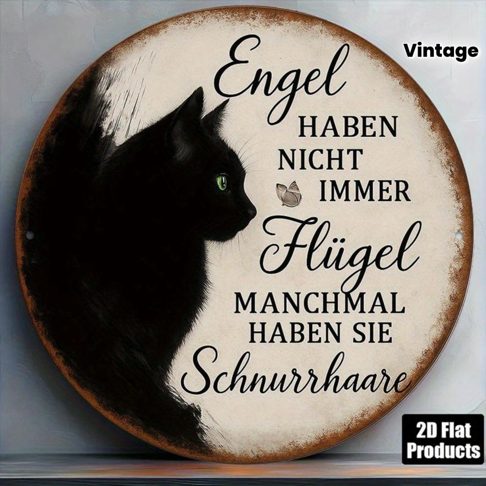 Angel Quote Aluminum Metal Sign Vintage Inspirational Wall Decor Plaque for Living Room 20x20cm(8x8inch)