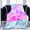 Flannel Digital Printed Blanket Conditioning Blanket Sofa Blanket Girl Gift