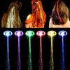 LED Flashing Hair Braid Glowing Luminous Hairpin Novelly Hair Ornament Girls Led Toys New Year Party Christmas Gifts