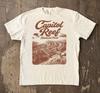 Capitol Reef National Park Graphic Tee, Vintage Southwest Desert Hiking Shirt