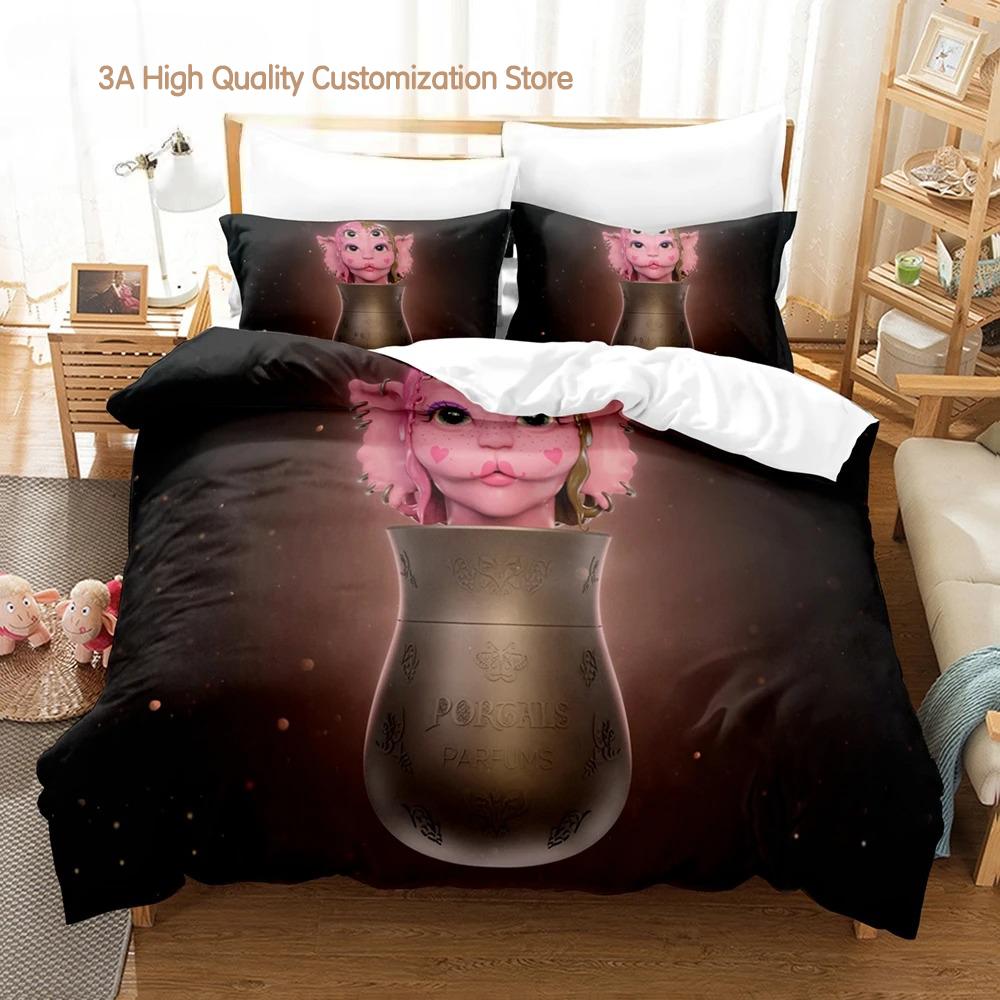Melanie Martinez Merch Bedding Set Single Twin Full Queen King Size Bed Set Aldult Bedroom Duvetcover Sets Bed Sheet Set Cxg