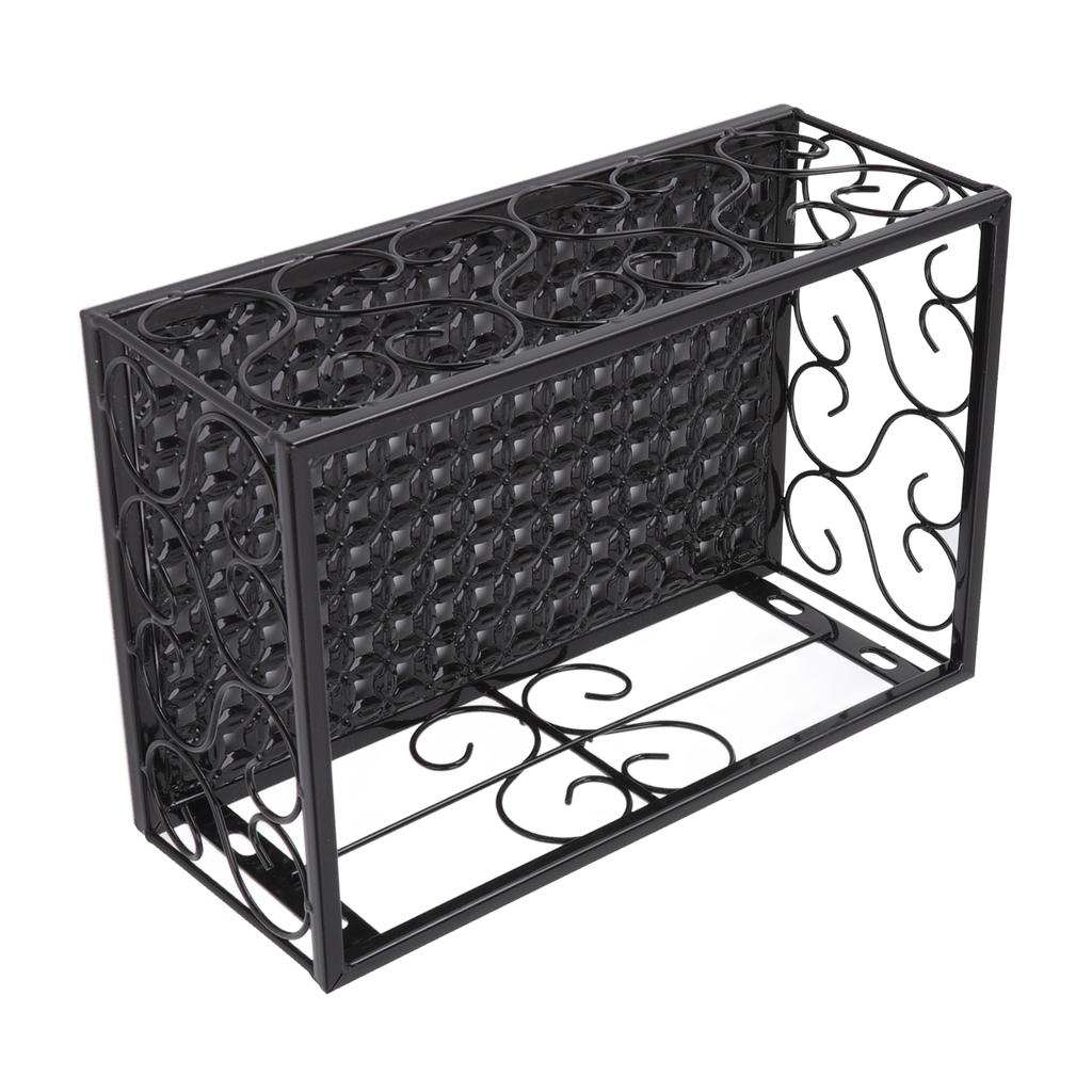 Balcony Flower Pot Stand Thickened Iron Decorative Patio Railing Shelf With Retainers for Windowsill