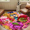 Five Nights Party Round Rug for Livingroom,Bedroom, Palyroom, Chair Rug, Area rug, Circle Carpet, Large Size Decor Fan Christmas gift
