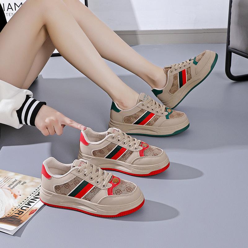 Summer new dad ins tide platform student breathable sports and leisure shoes P