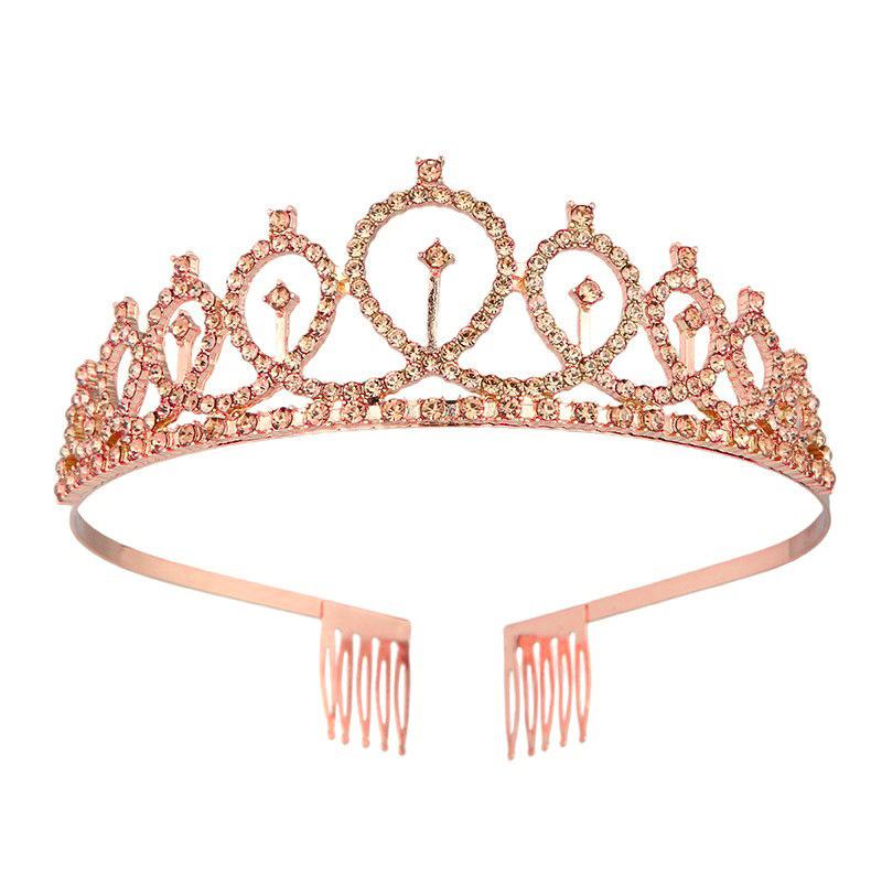 Modisches Brautkrönchen Stirnband Strass Geburtstagskrone Stirnband Junggesellinnenabschied Abschlussball Stirnband Haarschmuck