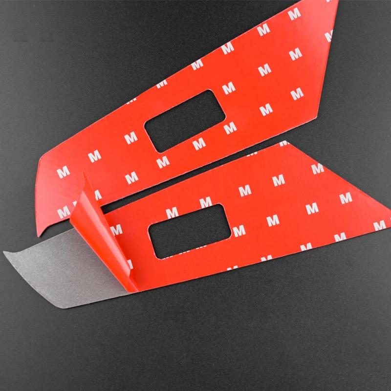 Real Soft Carbon Fiber for Mazda 3 2010 2011 2012 2013 Accessories Car Door Window Lifter Switch Button Panel Cover Sticker Trim.