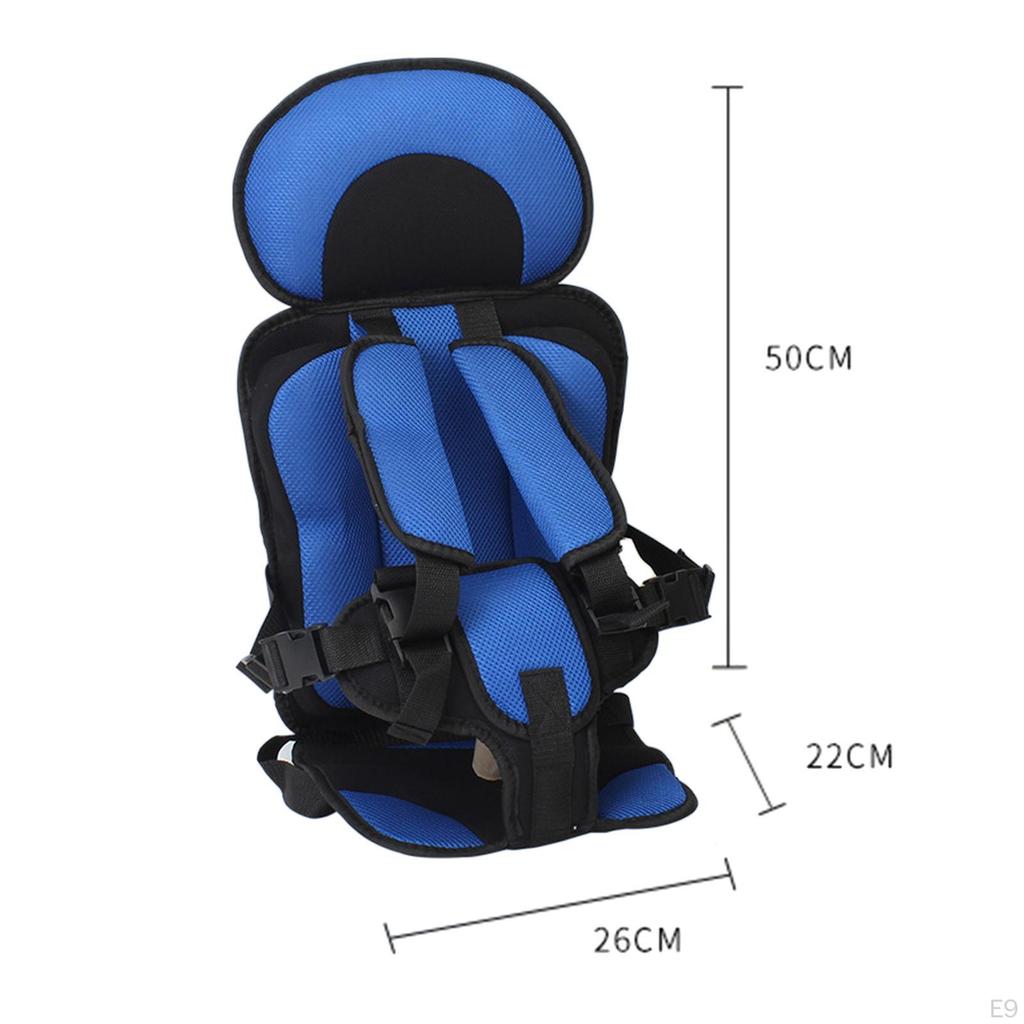 Baby Car Seat Cushion Support Travel Harness Children Cushions Brown