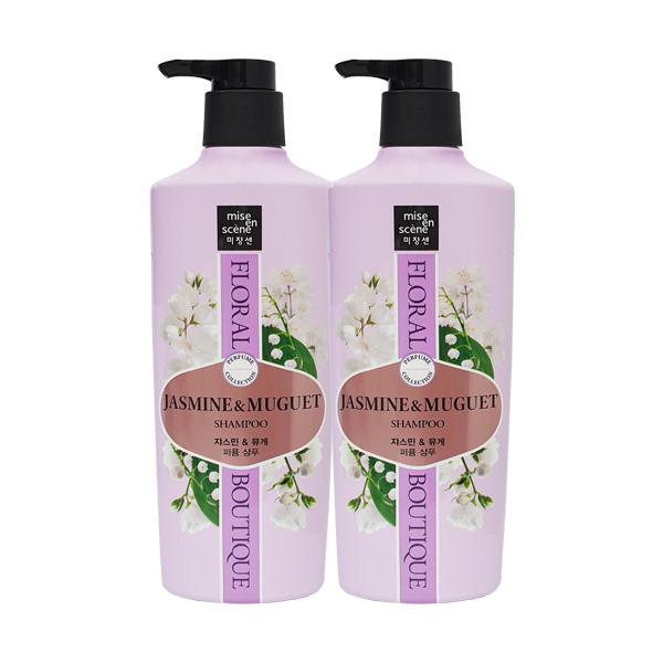 mise en scène Floral Boutique Perfume Shampoo Jasmine & Muguet 650ml x2