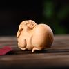 2027 Year of the Sheep Artistic Wooden Figurine for New Year Decorations