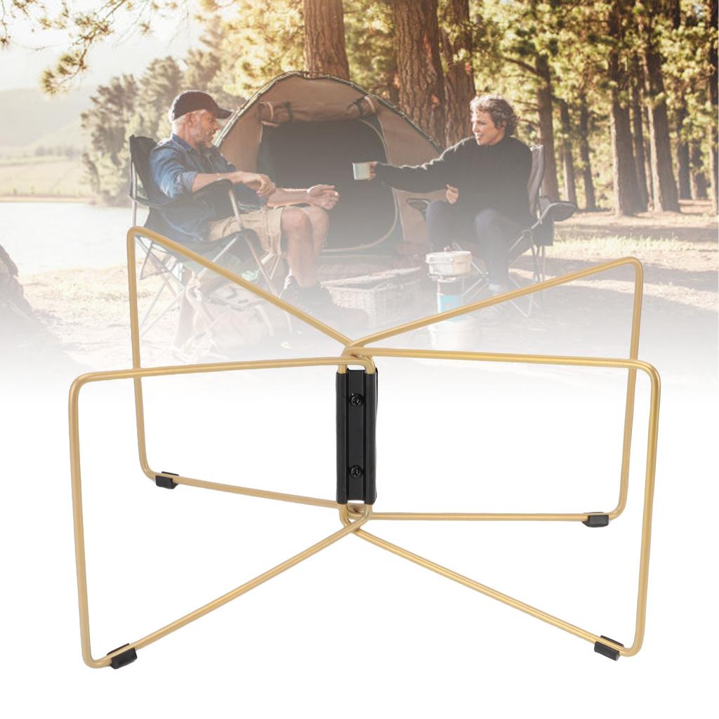 Foldable Cooler Stand Luggage Rack Fridge Ice Box Holder Stainless Steel Outdoor Camping   Portable Bracket