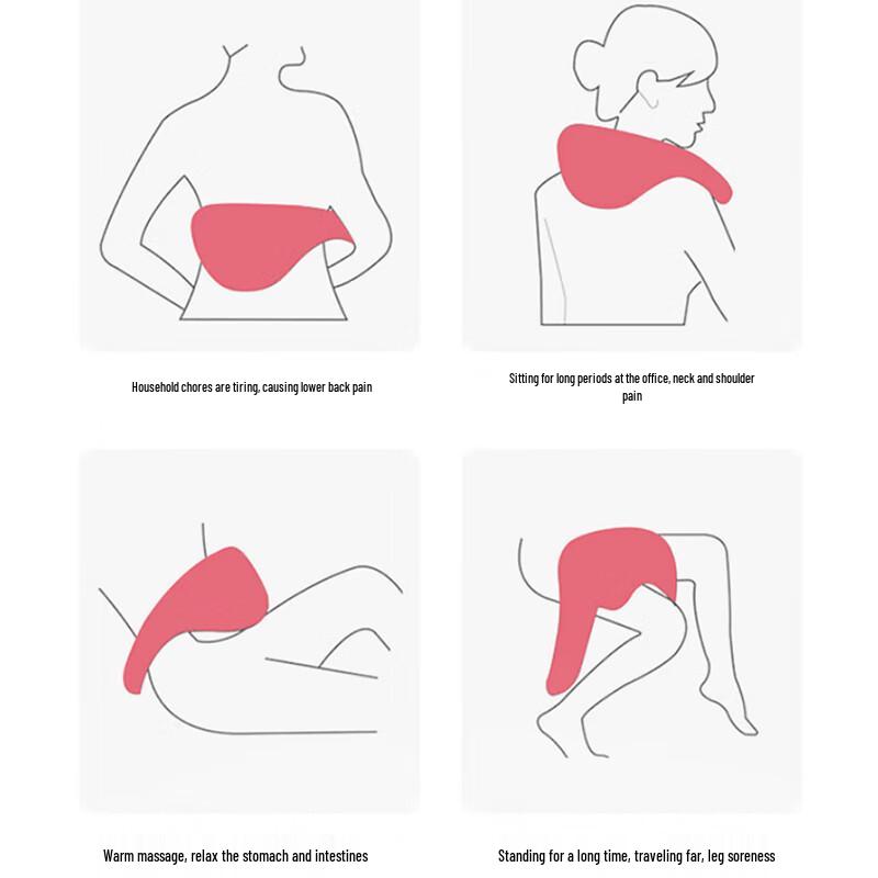 OGAWA Wireless Neck and Shoulder Percussion Massager