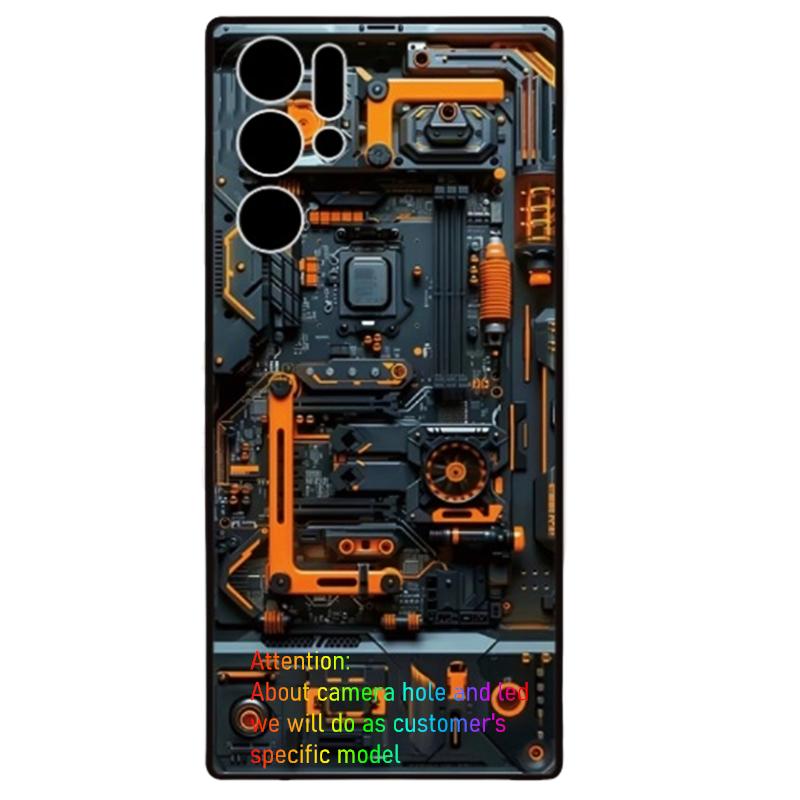 

Для ZTE nubia Red Magic 9 Pro 9 Pro Plus 10S Pro 10 Pro Plus 8 8s 7 7s 6 6s Pro 8 Pro Plus світлодіодний чохол-спалах зі скляною задньою кришкою 10Pro or 10ProPlus