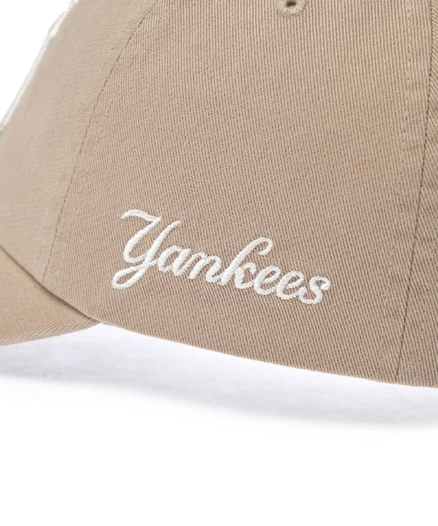 Emelbi Signature Unstructured Ball Cap Ny (Mg.Sand)