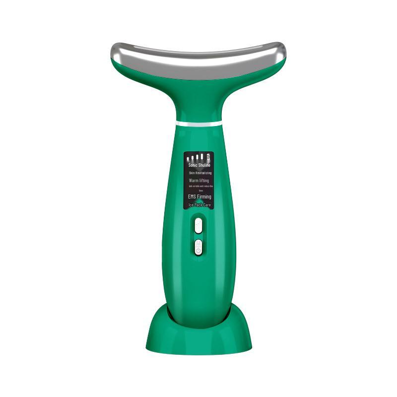 Facial & Neck Lifting Beauty Device with EMS & LED Light Therapy