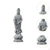 Guan Yin Statue Female Buddha Sculpture Collectible Crafts Ornament Kuanyin Figurine for Bedroom