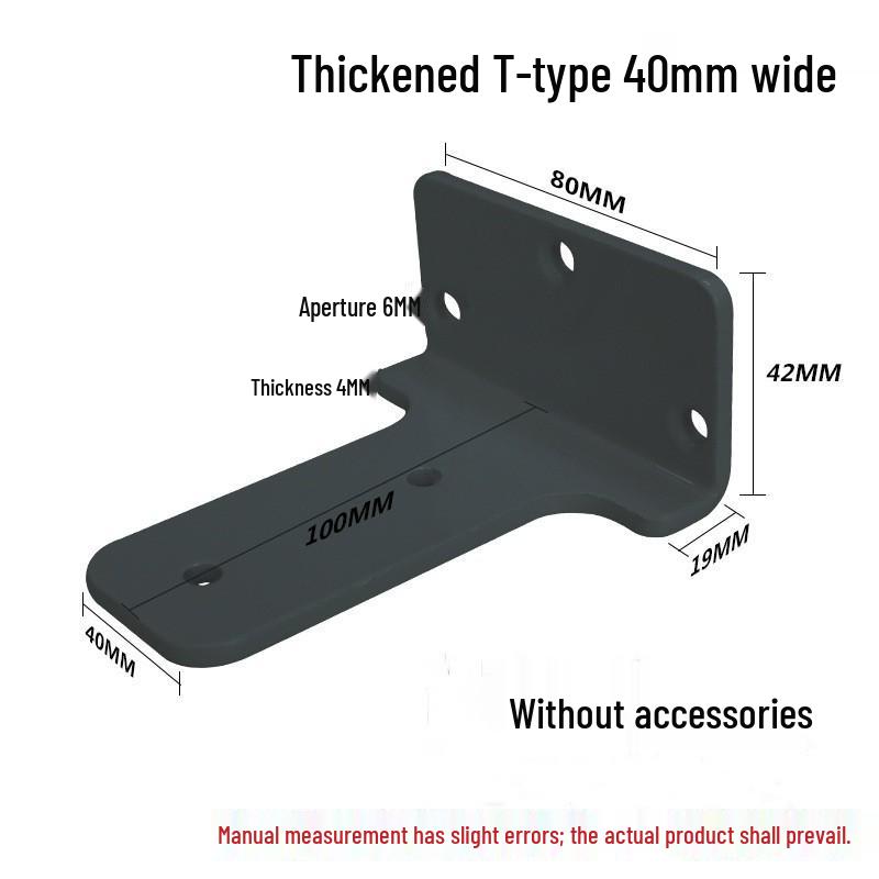 Soporte Triangular de Pared Invisible para Estantes de Escritorio o Mueble de TV