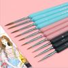 Pink Hook Line Pen Watercolor Soft Hair Oil Painting Extra Fine Weasel Hair Hand Painted 000 00 0 Brush Gouache Acrylic Painting