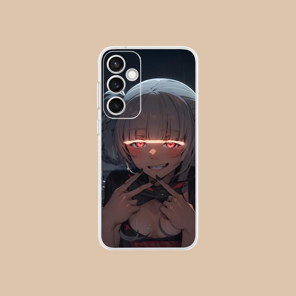 Call Night Nazuna Clear Mobile Phone Case for Samsung Galaxy S25 S24 S23 S22 S21Plus FE Ultra Colorful Cover