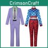 Jojos Bizarre Adventure Kira Yoshikage Guido Mista Costume de Cosplay Avec Matériau Respirant Pour les Fans d'Anime