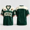Mexico Soccer Jersey Mexico V Neck Comfortable Breathable Mesh Jersey Football Shirt Mexico Fan Gift Unisex Sportswear Clothing